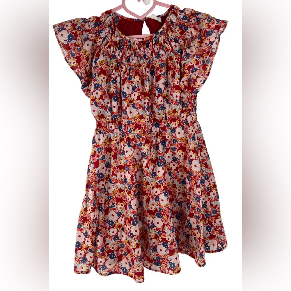 Crewcuts Floral Flutter Dress